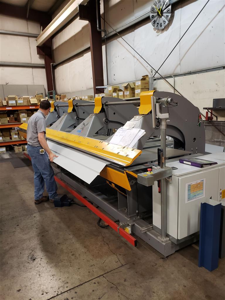 Thalmann TZ 150 - 21 Foot CNC Folding Machine, Machine ID: 7150